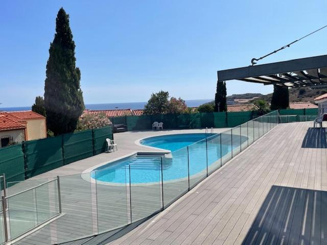 Superbe T3 Vue Sur Mer Parking Prive Classe 3 Etoiles Collioure Dış mekan fotoğraf